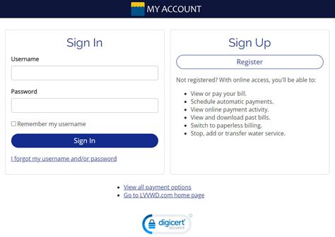 lvvwd login